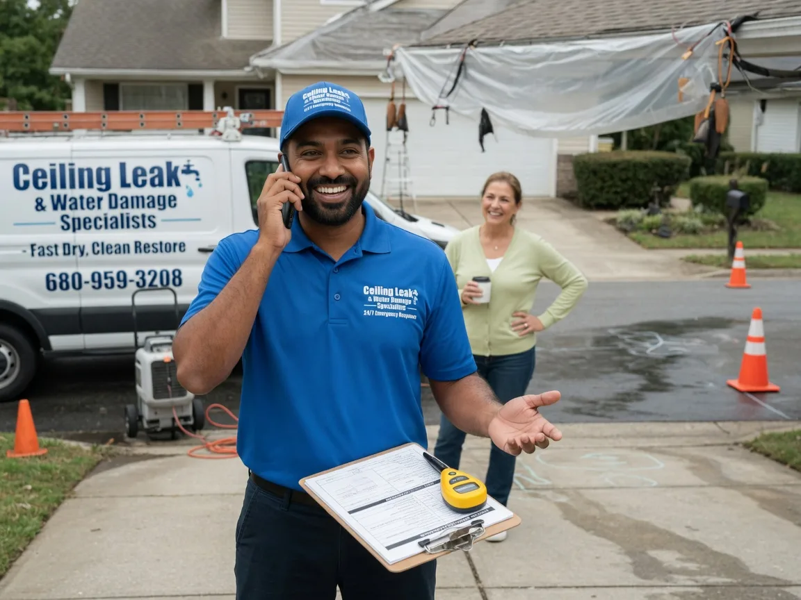 Ceiling Leak Cleanup Pelham, NH FAQs